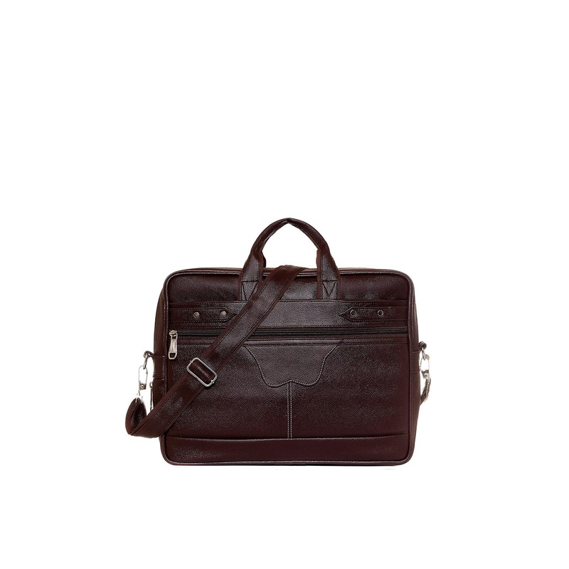 SAMTROH PU Leather Laptop Bag