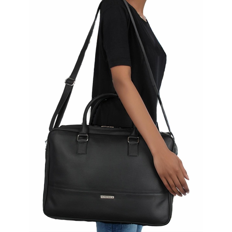 Toteteca Unisex Textured Laptop Bag