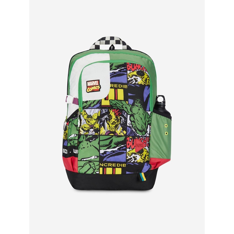 Wildcraft Graphic Printed Non Padded Wiki Squad 3 Backpack