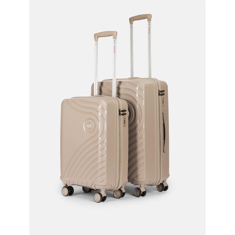 Wildcraft Set Of 2 Onyx-TR Textured Hard Suitcase Trolley- 105L