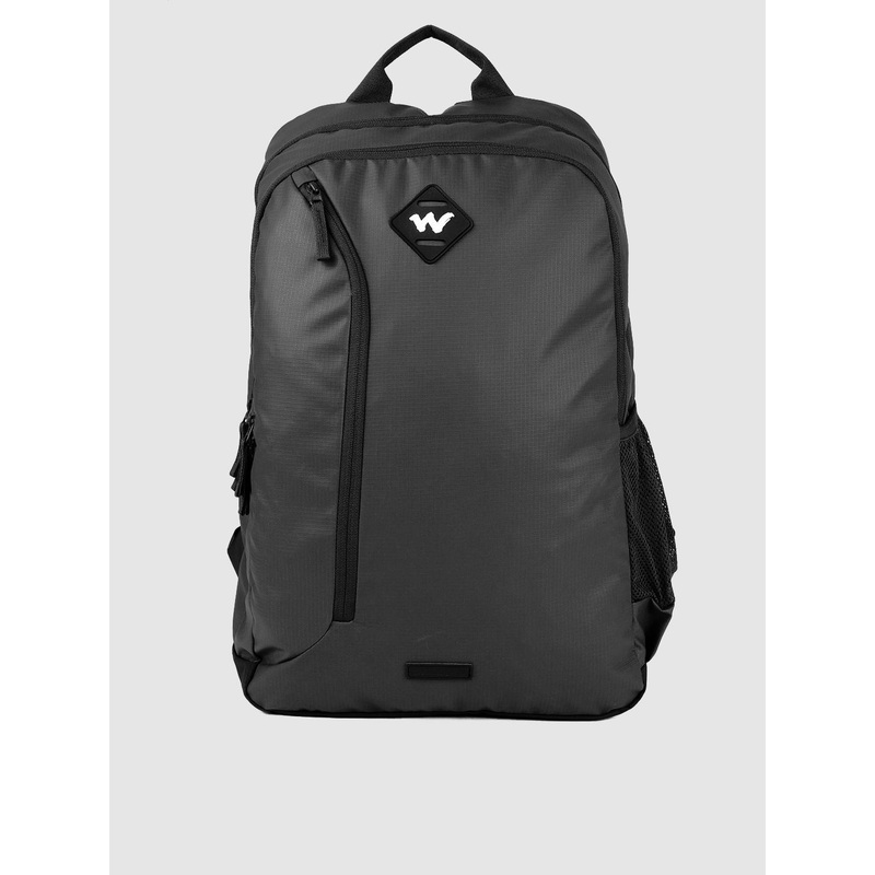 Wildcraft Unisex Black Pro 1.0 Plus Coated Solid Backpack