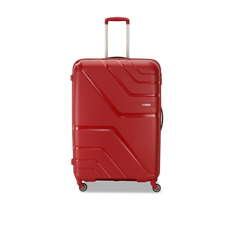 AMERICAN TOURISTER UPLAND Textured Cabin Hard Trolley Bag – 55 Cm