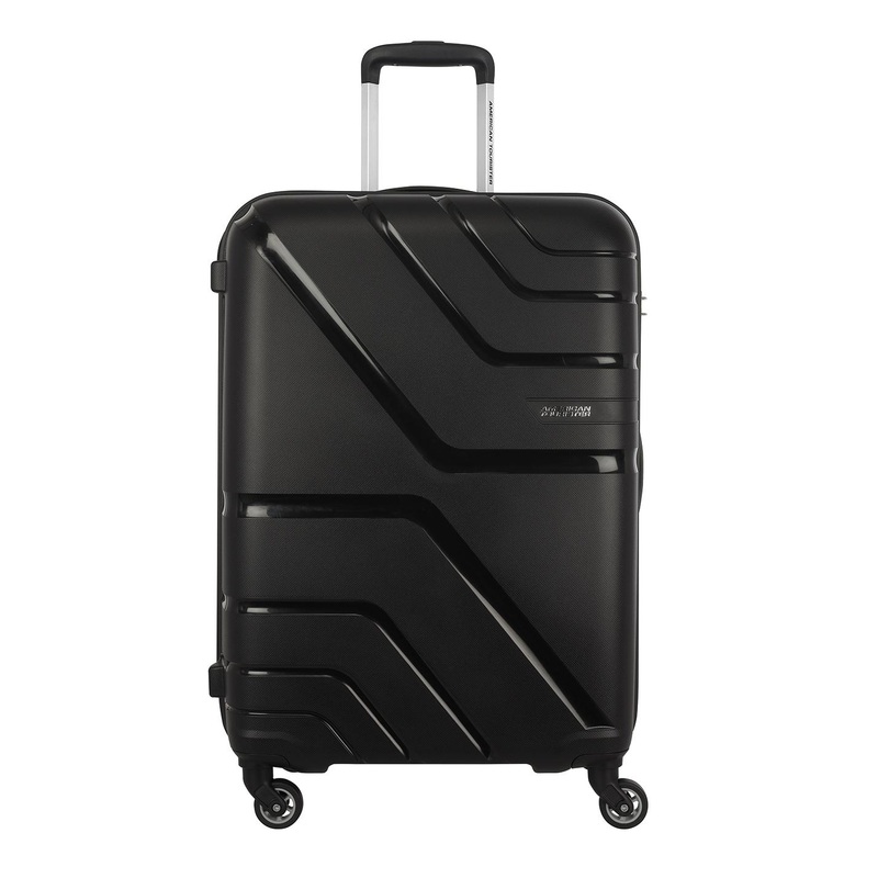AMERICAN TOURISTER UPLAND Textured Hard Medium Trolley Suitcase
