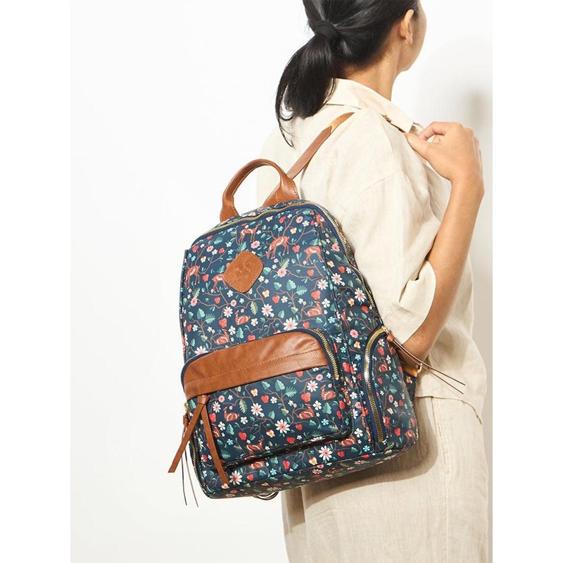 Chumbak Unisex Graphic Printed The Hanoi Kashmir Trails Backpack
