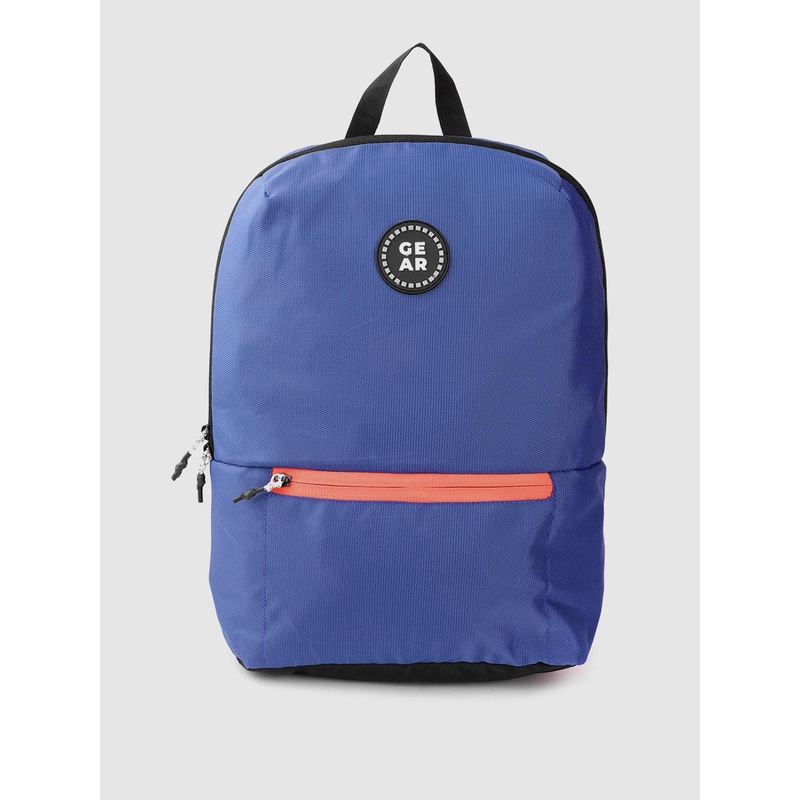 Gear Brand Logo Embossed Detail Medium-Sized Backpack 13L