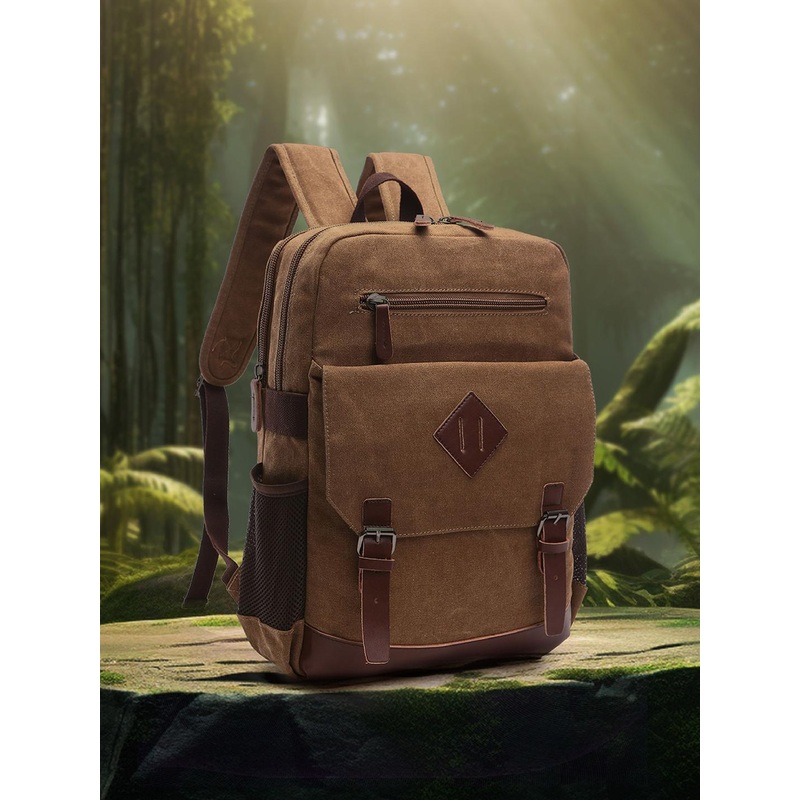 Goatter Men Multi Pocket Travel Laptop Backpack