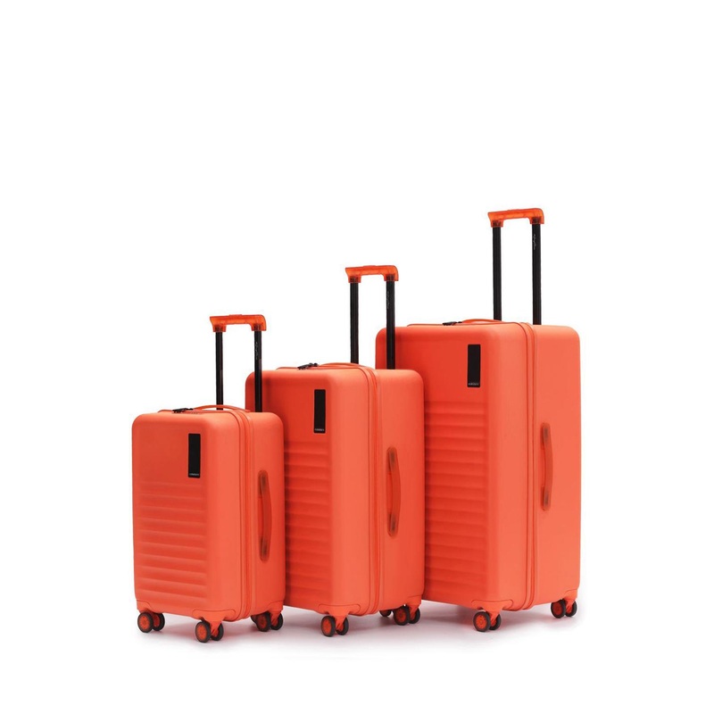 MOKOBARA Set Of 3 The Aisle Trunk Durable Stylish Hard Case Trolley Bags