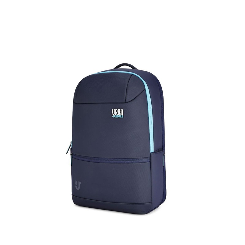 Urban Jungle By Safari Unisex Water Resistant Blue Laptop Backpack 22 Liters