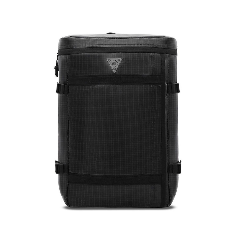 Urban Monkey Men Grid Storm Ripstop Two-Tone Waterproof Backpack  20L