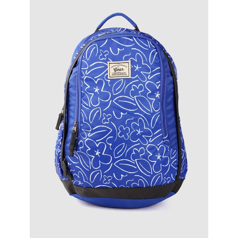 Gear Unisex Geometric Print Backpack – 31 Ltr