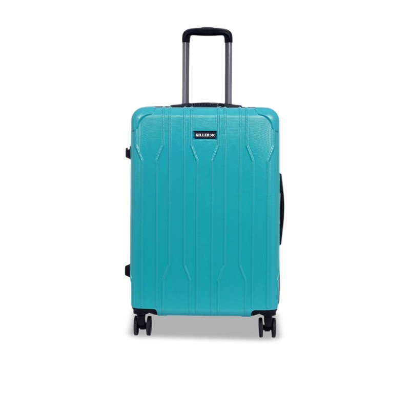 Killer Unisex Textured Hard-Sided Large Trolley Bag