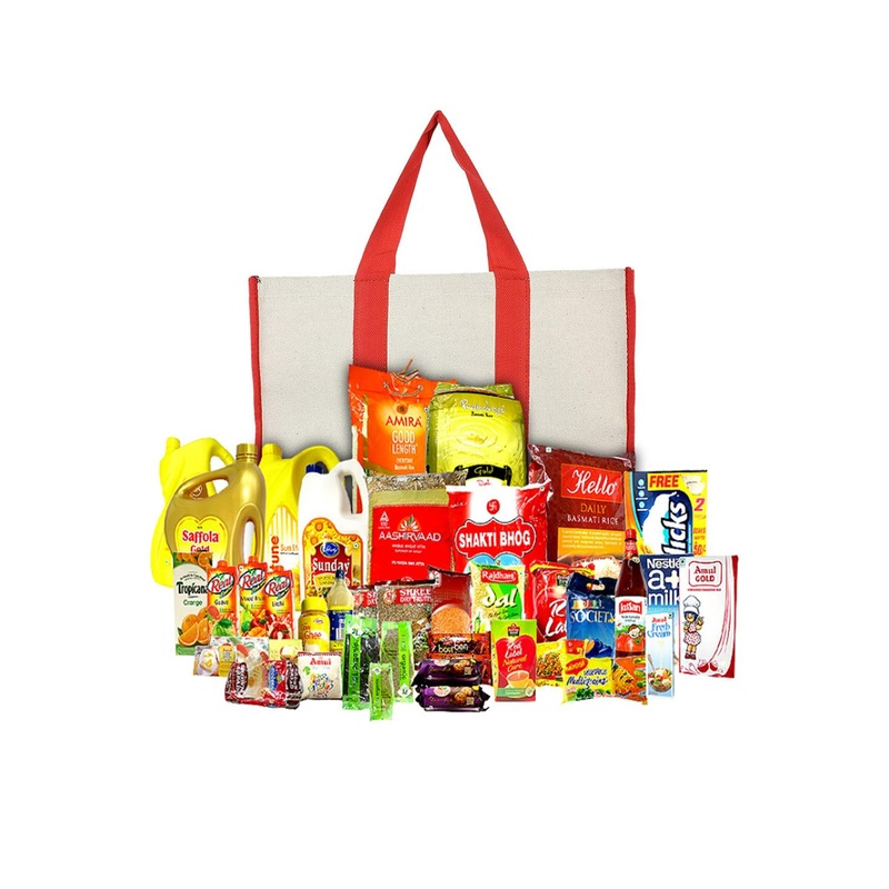 Kuber Industries Oversized Shopper Canvas Tote Bag