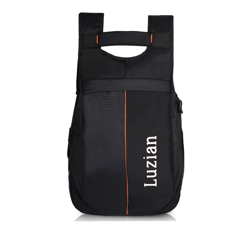 Luzian Men Typography Printed Backpack
