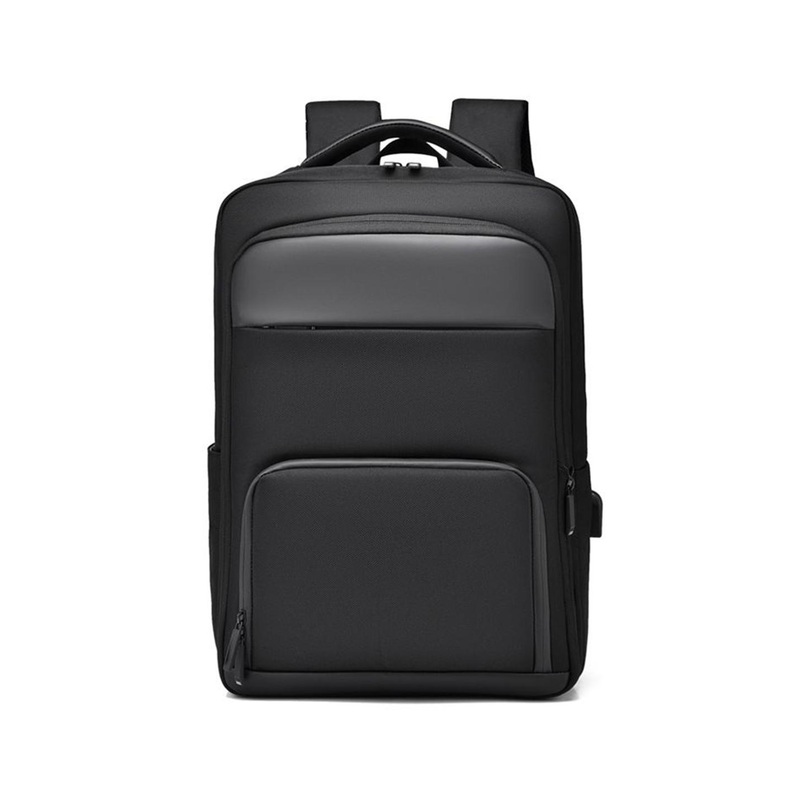 Mast & Harbour Men Small Commuter Backpack with USB Charging Port & 1 Stash Pocket
