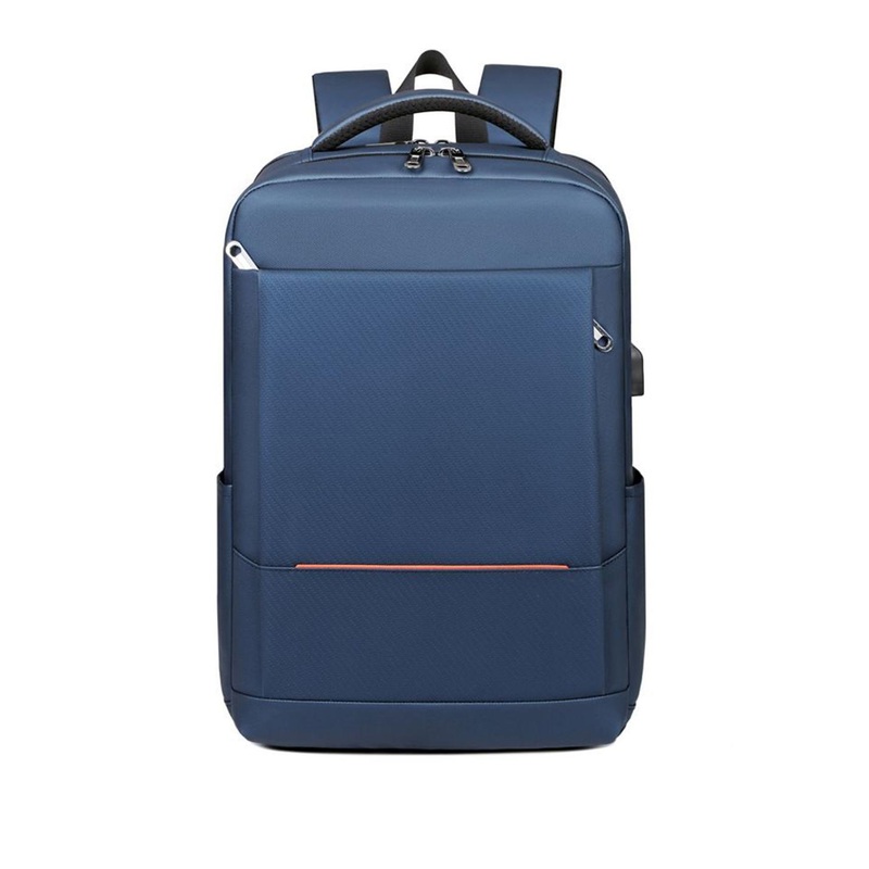 Mast & Harbour Men Textured Medium Backpack with USB Charging Port
