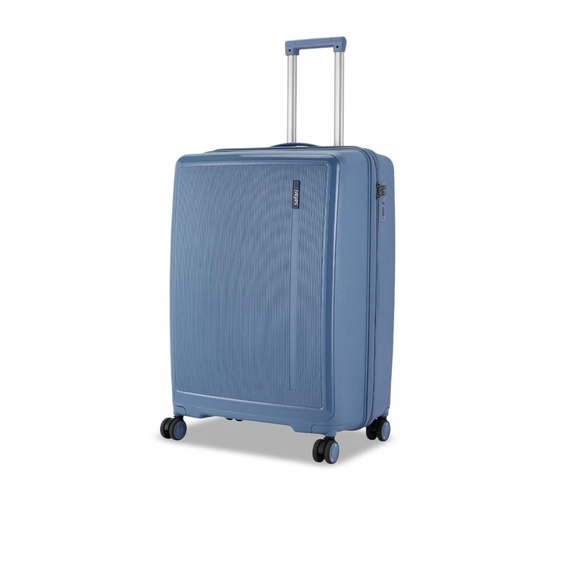 Safari Cooper Textured Water-Resistant Hard-Sided Cabin Trolley Bag