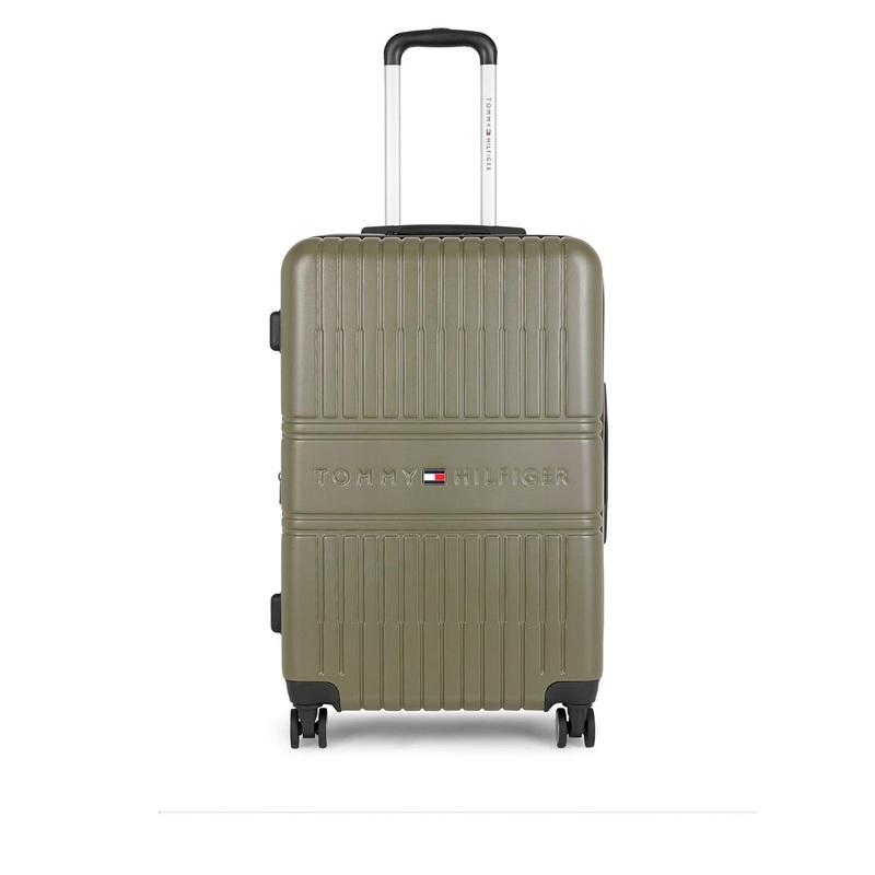 Tommy Hilfiger Stanford Textured Hard Cabin Suitcase Trolley- 23.5L