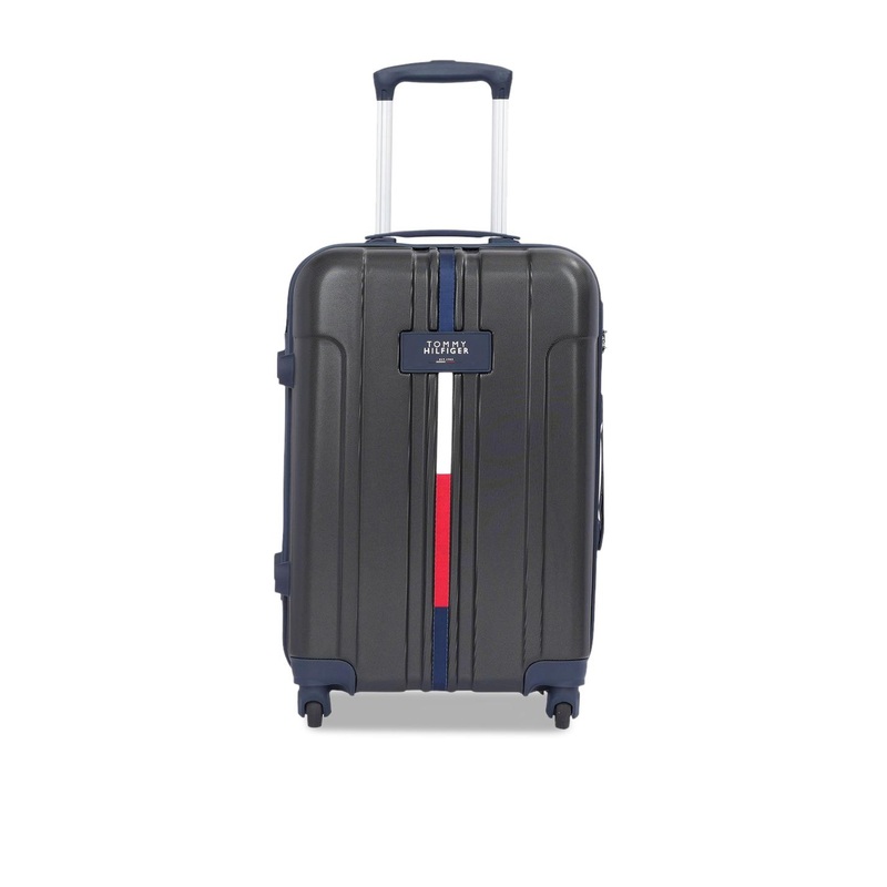 Tommy Hilfiger Wyoming Textured Hard-Sided Cabin Trolley Bag