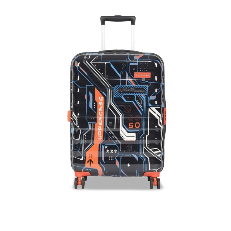 uppercase Cyber Punk Hard-Sided MediumTrolley Suitcase