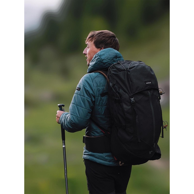 Decathlon FORCLAZ – Black Easy Fit Trekking Backpack 50L