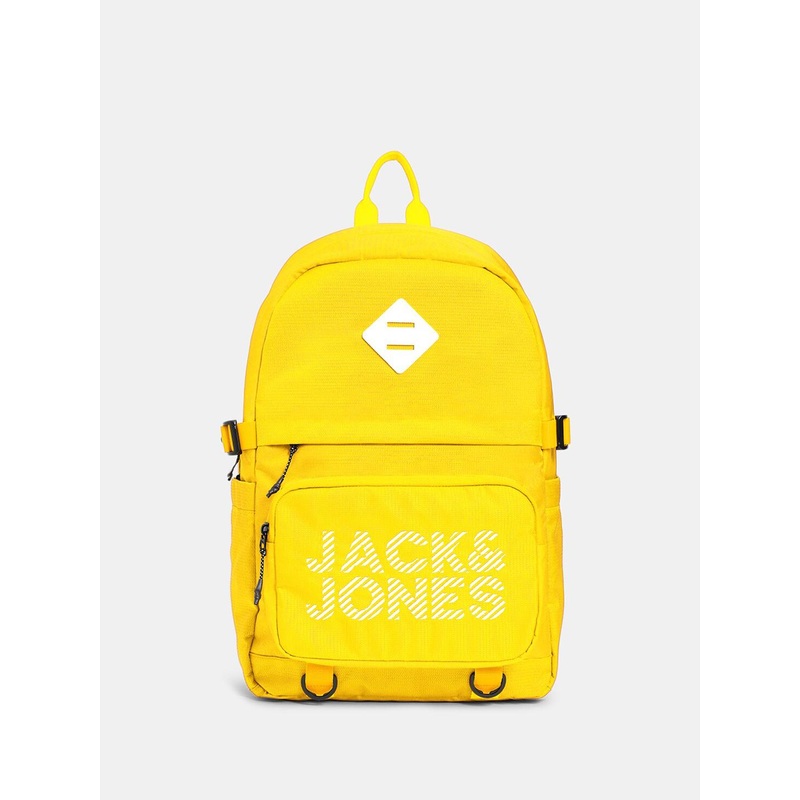 Jack & Jones Men Typography Printed Backpack