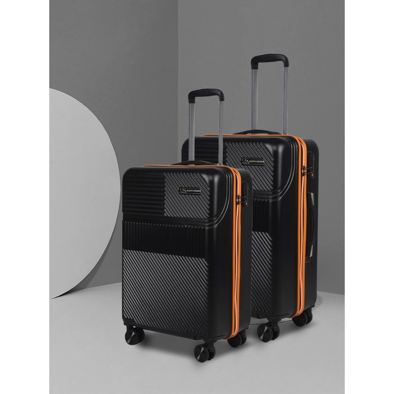 MOVE-MEANT Unisex 2-Pcs Hard- Sided Trolley Bag