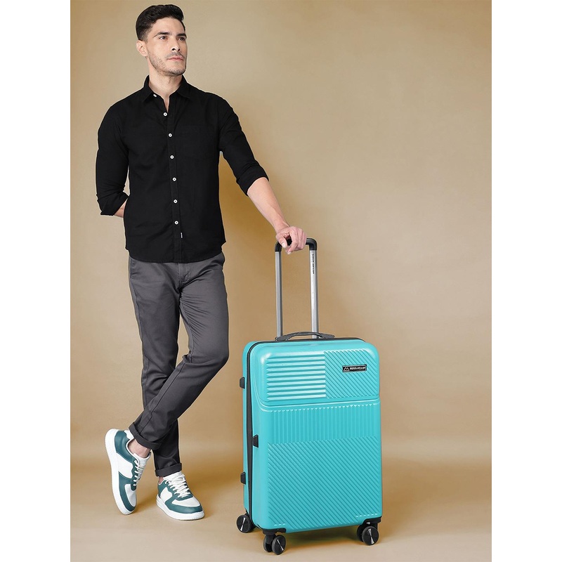 Move-Meant Voyage Ware Polycarbonate 8 Wheel Hard Medium Check-In Trolley Suitcase 66 Cm