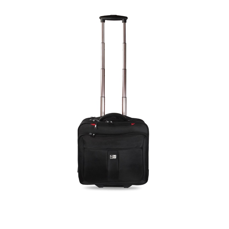 Nasher Miles Wall Street 2 Wheel Soft-Sided Laptop Roller Case- 45L
