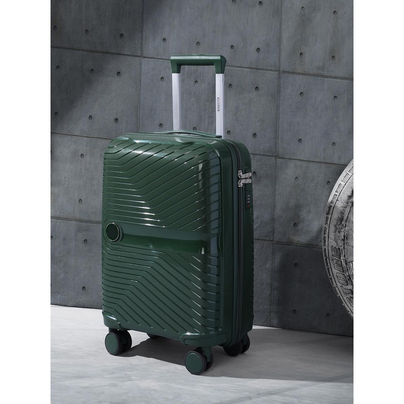 The Roadster Life Co. 360 Degree Rotation Hard Sided Cabin Size Trolley Bag – 45.54L