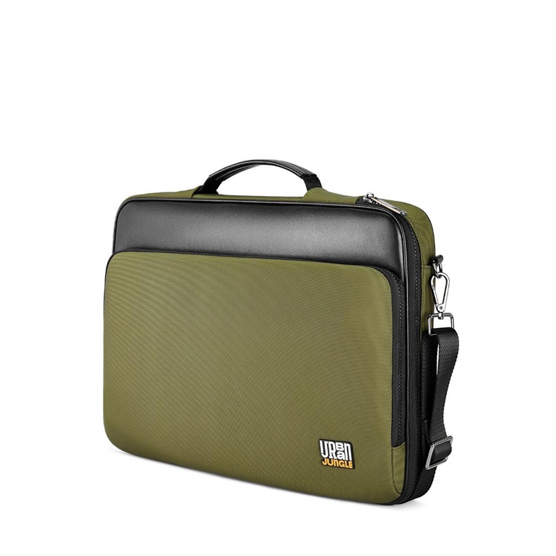 Urban Jungle By Safari Unisex Water-Resistant Laptop Satchel Bag – 13 Liters