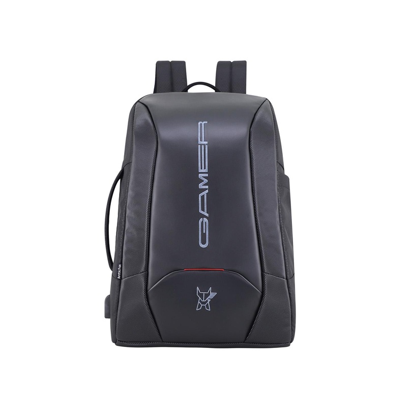 Arctic Fox Unisex Black Laptop Bag