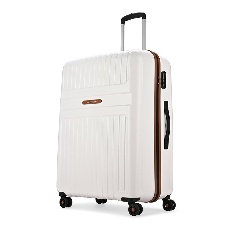 Aristocrat Atlas Textured Hard-Sided Large Trolley Bag