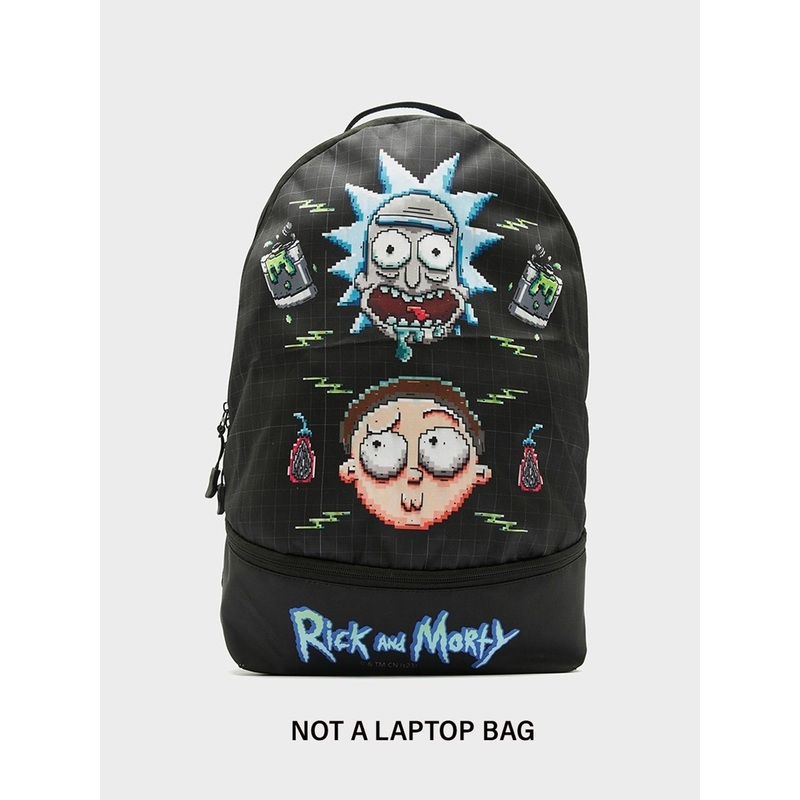 Bewakoof Rick & Morty Printed Backpack