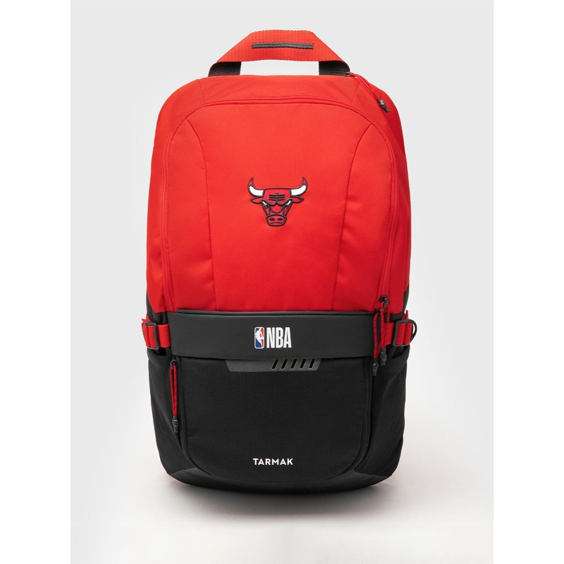 Decathlon Red Nba 25L Multicompartment Chicago Bulls Sports Backpack Bag