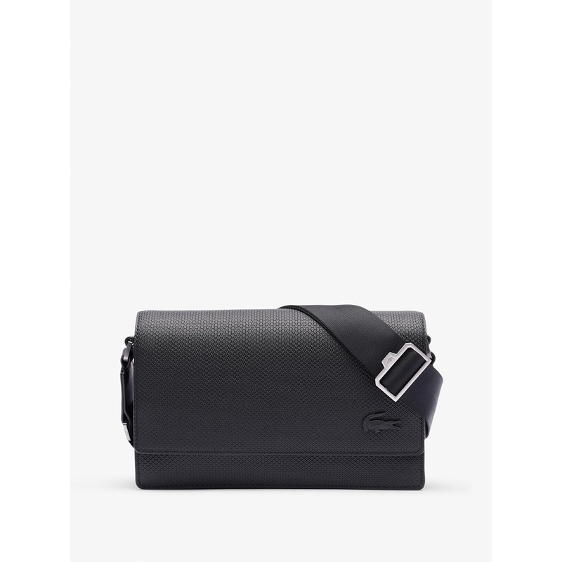 Lacoste Leather Structured Satchel
