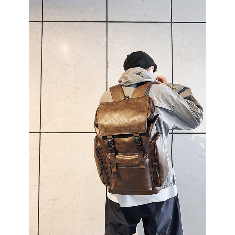 Mast & Harbour Men  Large Solid Backpack