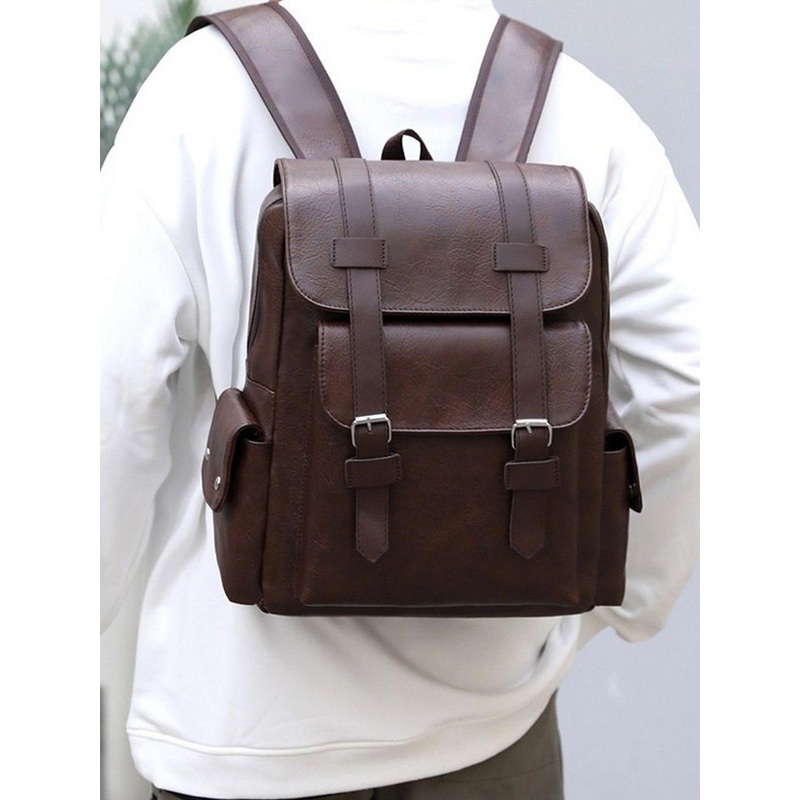 Mast & Harbour Men Solid Shoulder Backpack 23L