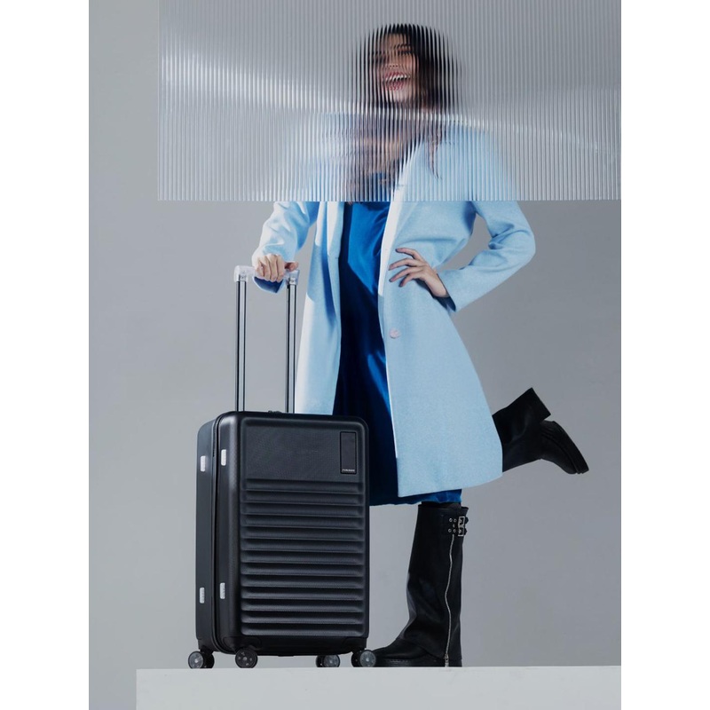 MOKOBARA The Aisle Trunk Check-In TSA Lock & Spinner Wheels Medium Hard Case Trolley Bag