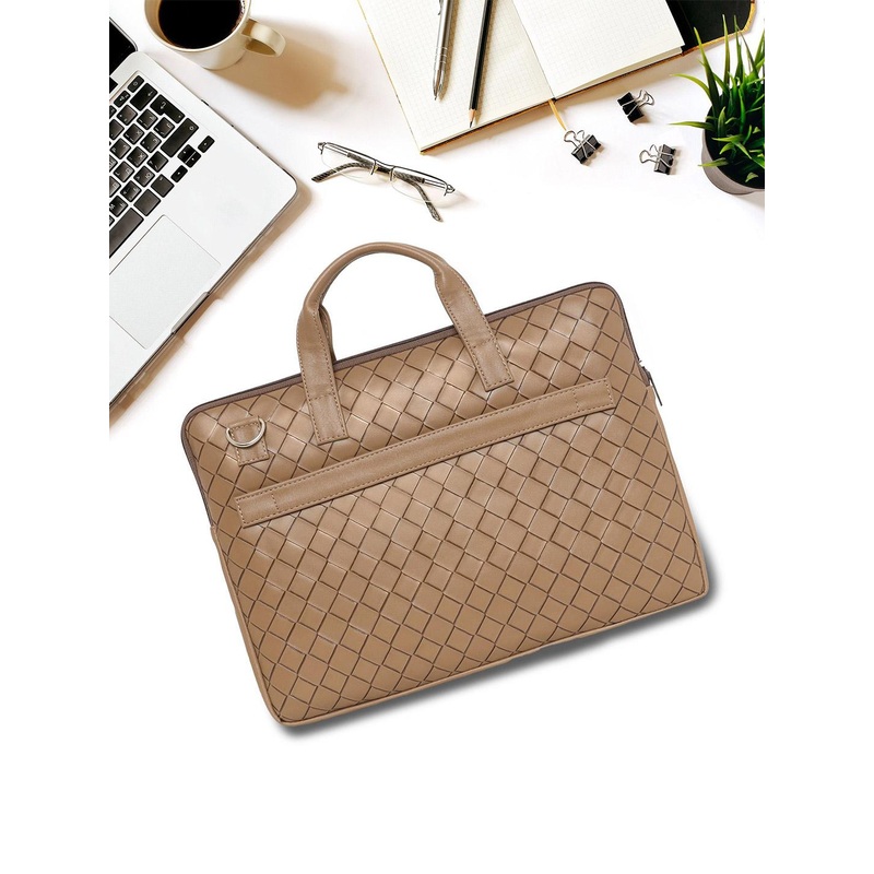 Nautica Unisex Textured PU Laptop Bag