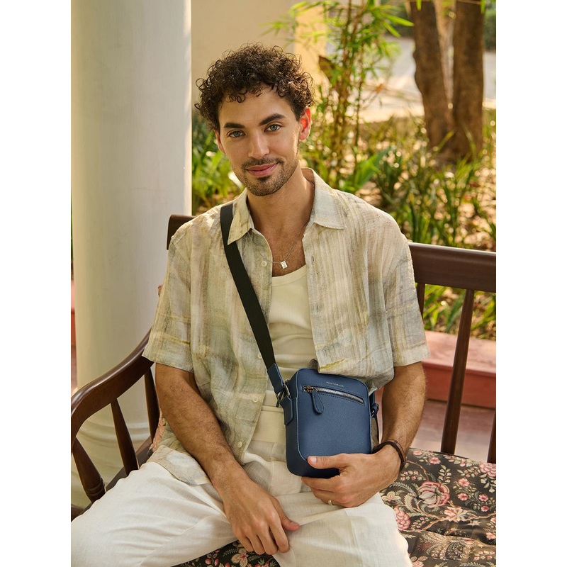 PACO MADAMO Unisex crossbody Travel Messenger Bag