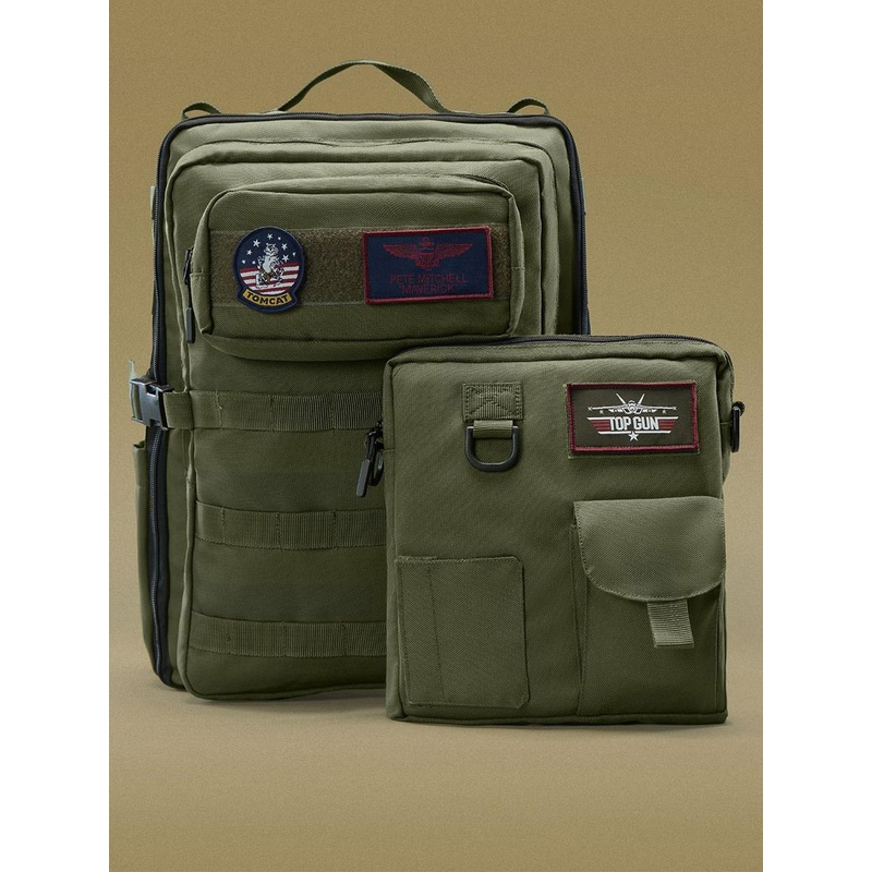 The Souled Store Maverick Gear Men Textured Large Backpack