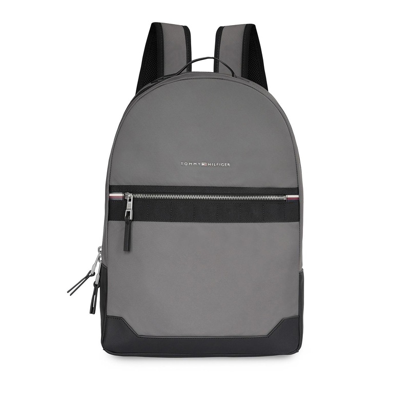 Tommy Hilfiger Men Brand Logo Printed Backpack 1.44L