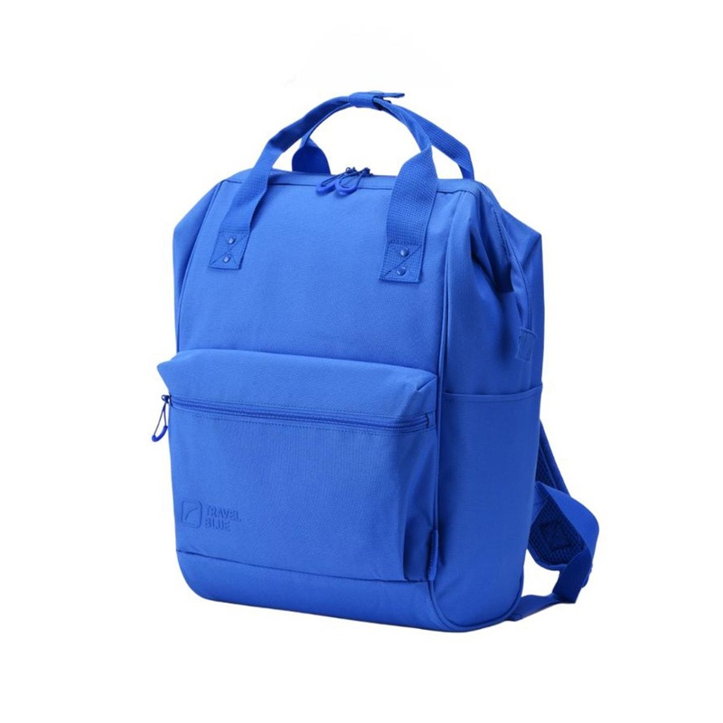 Travel Blue Unisex Citypulse Vibe Solid Padded Magnetic Button Backpack