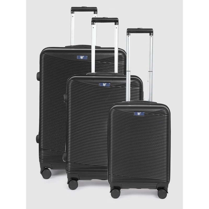 V By Verage Set of 3 Firestone 360-Degree Rotation Hard-Sided Trolley Bags 243L