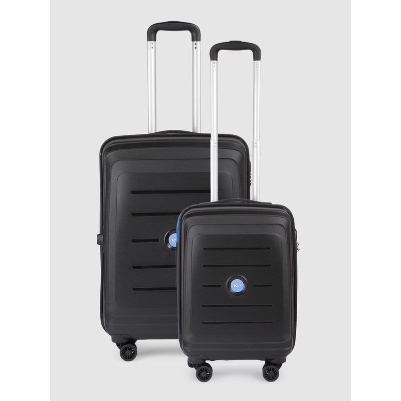 VIP CORSA Set Of 2 Textured Hard-Sided Trolley Suitcase
