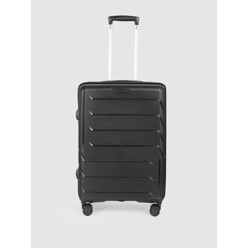 Aristocrat Chroma Textured Medium Suitcase Trolley Bag- 58L