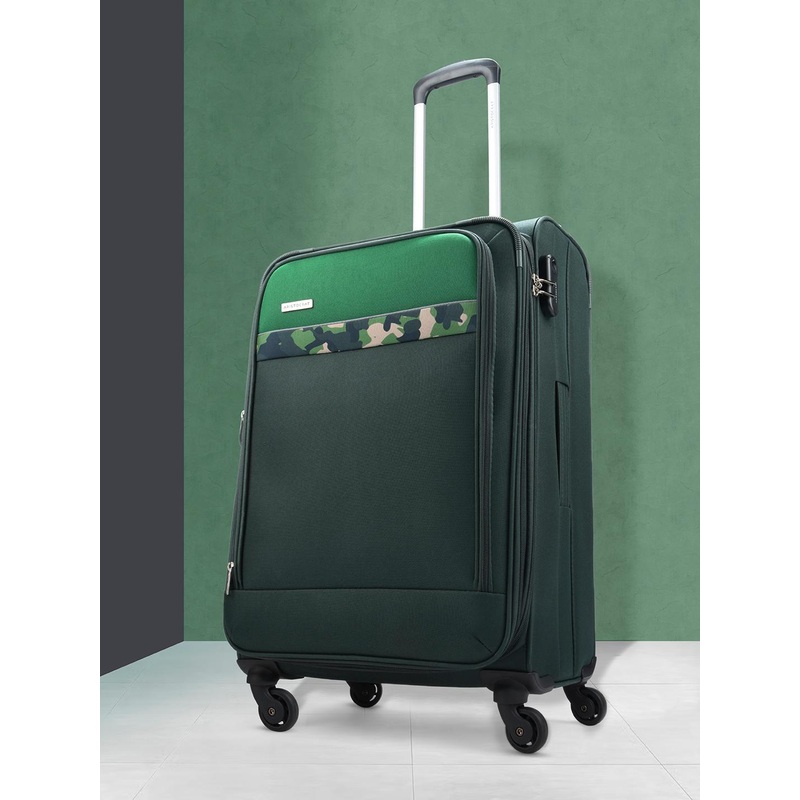 Aristocrat COMMANDER Camouflage Print Expandable Cabin Trolley Suitcase