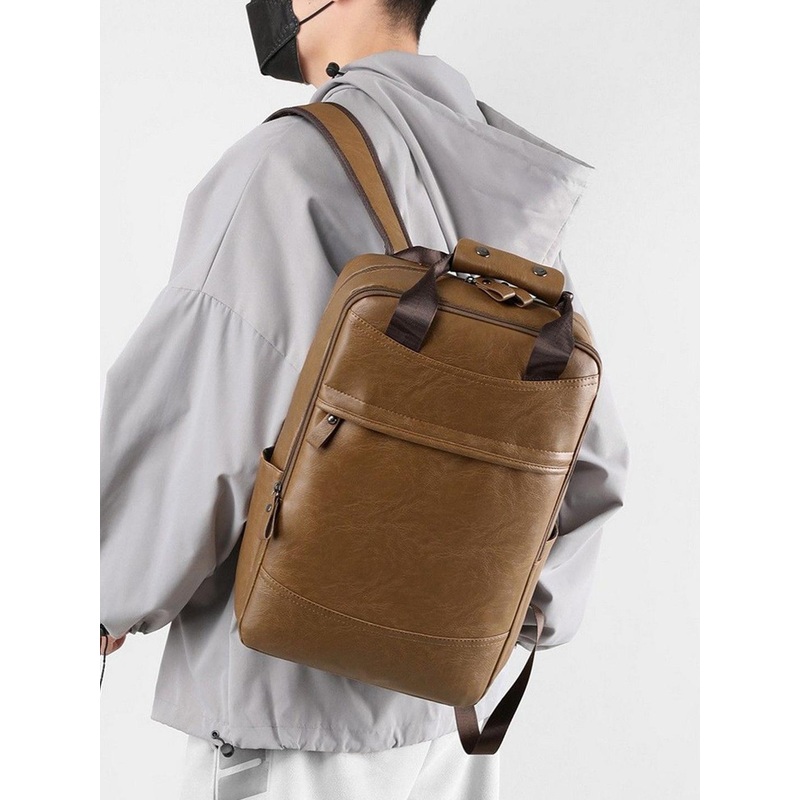 Mast & Harbour Men Textured Lightweight Regular Backpack 15L