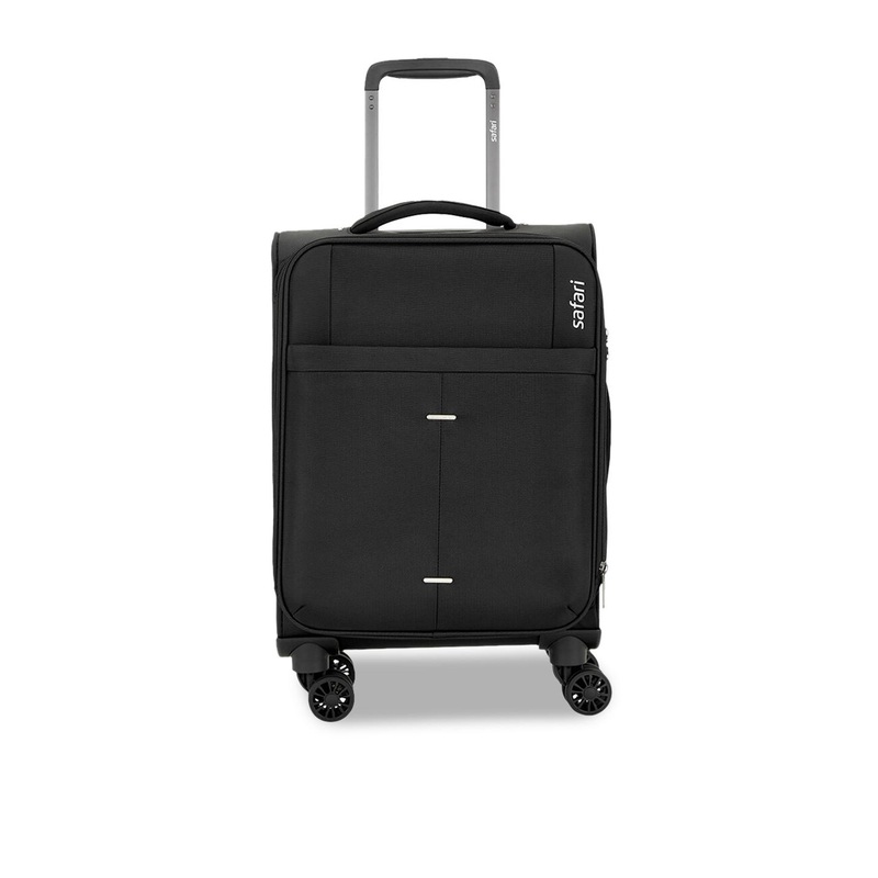 Safari Select Airpro Black Ultra Lightweight with TSA Lock Medium Trolley Bag 67 Cm