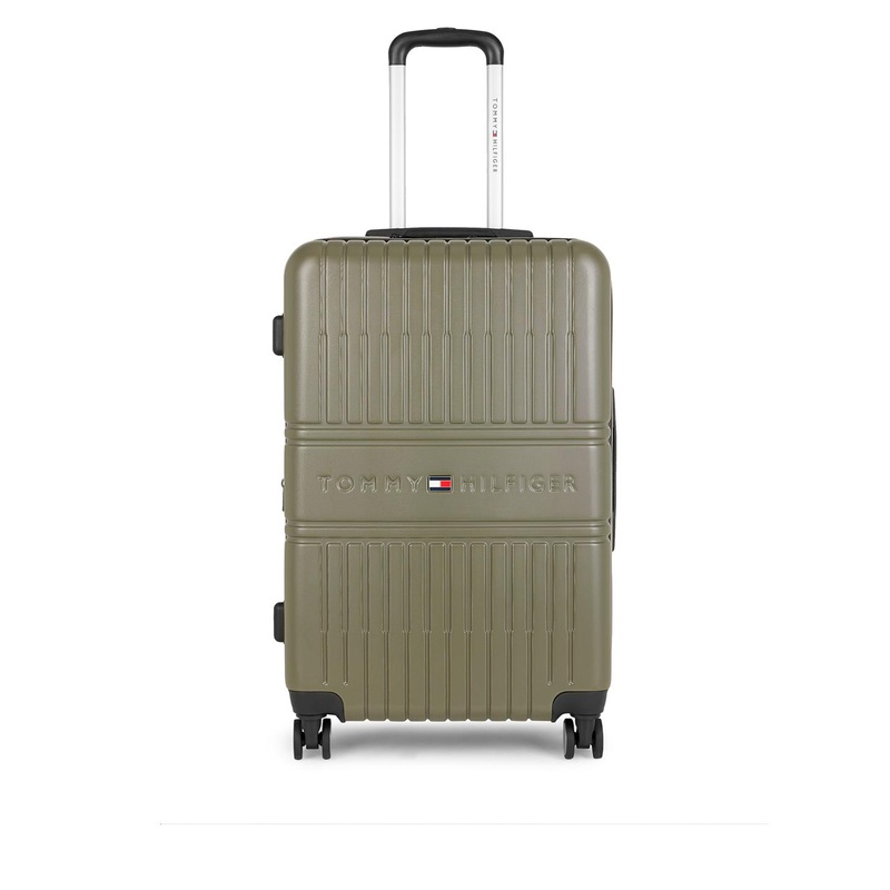 Tommy Hilfiger Stanford Textured Hard Large Suitcase Trolley- 121.69L